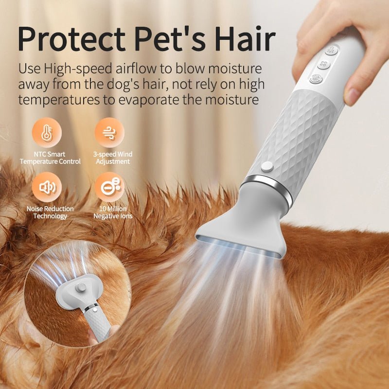 ROJECO PORTABLE 2 IN 1 PET HAIR DRYER - New Forest Pets