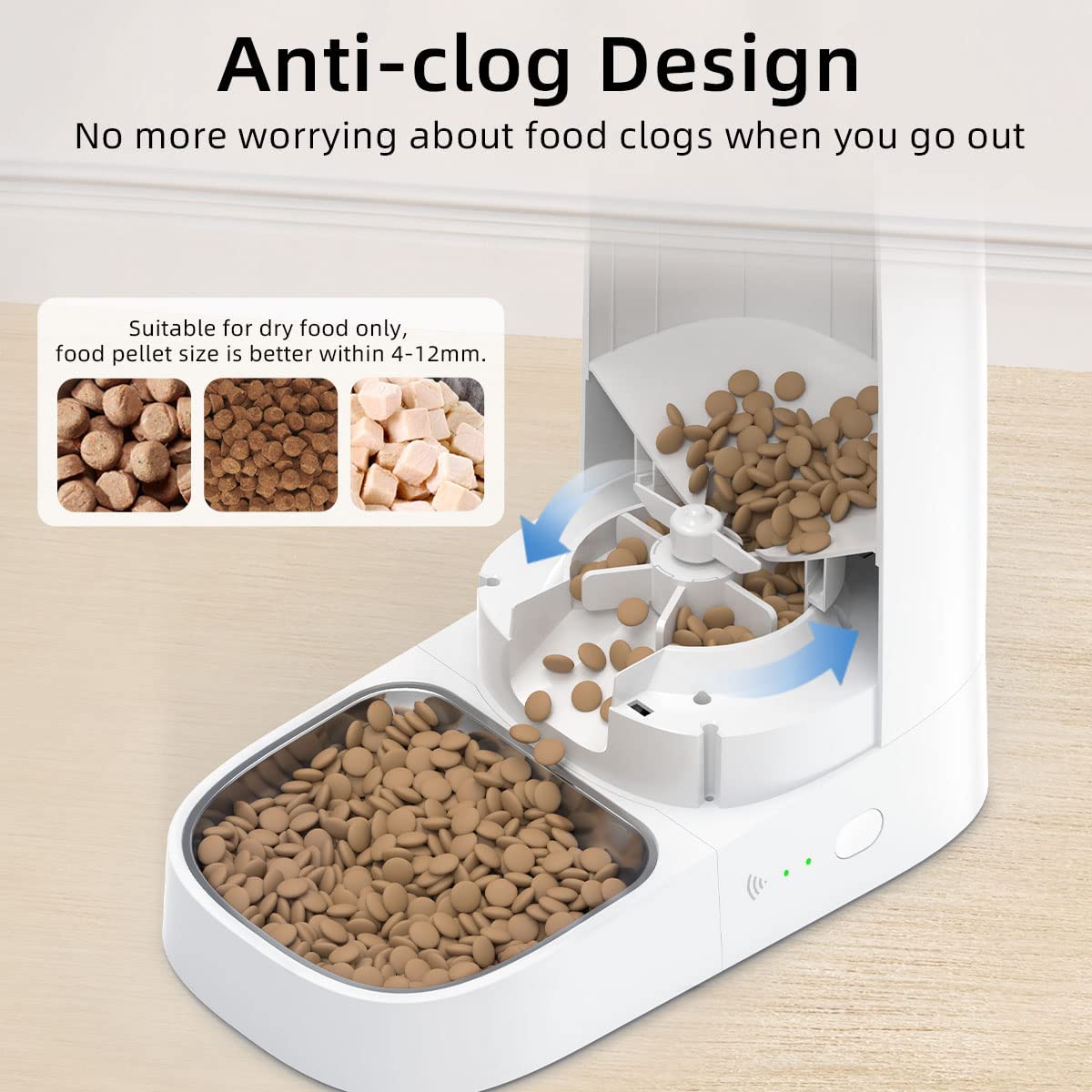 ROJECO WIFI AUTOMATIC PET FOOD DISPENSER - New Forest Pets
